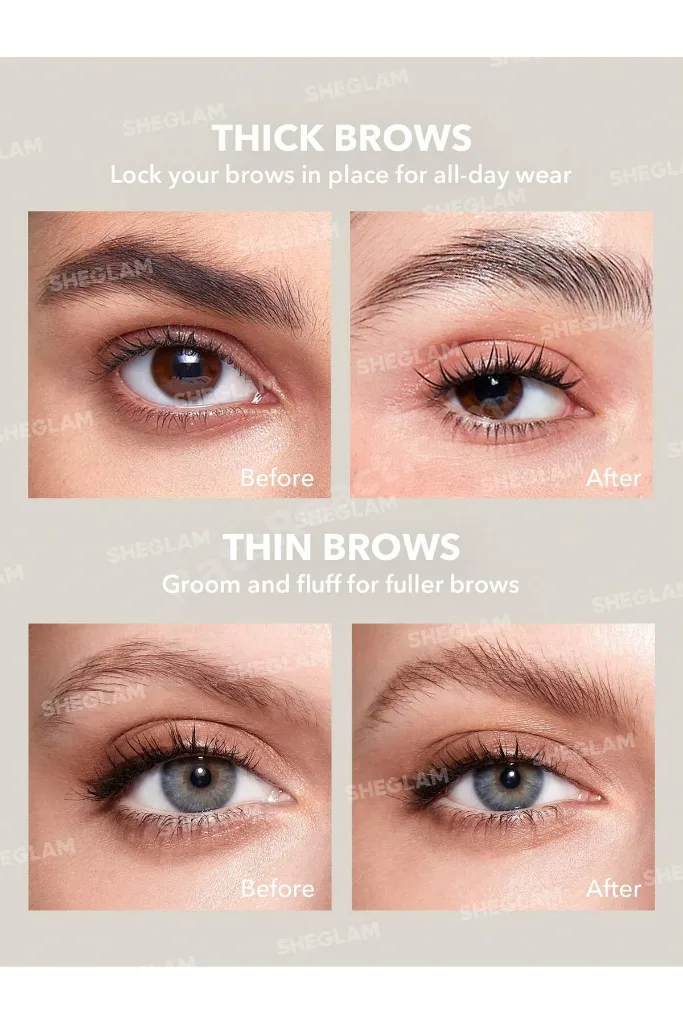 Set Me Up Brow Hold - Crystal Clear Şeffaf Suya Dayanıklı Kaş Sabitleyici Wax & Şekillendirici Jel