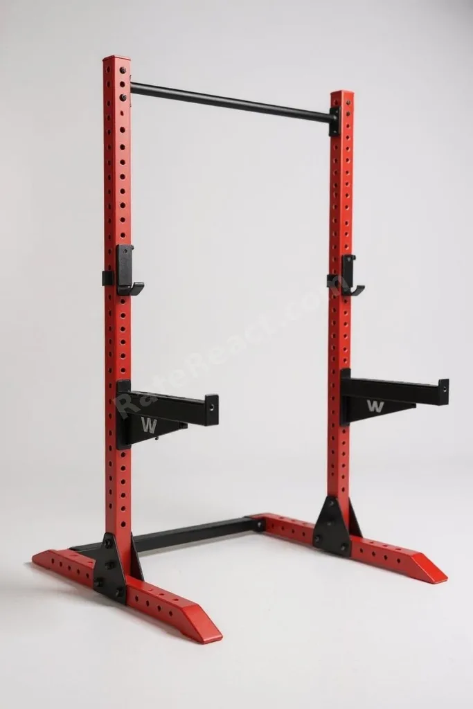 PRO Squat Stand – Bench Press & Barfix Kullanımına Uygun (J-Cups + Emniyet Kolları Dahil)