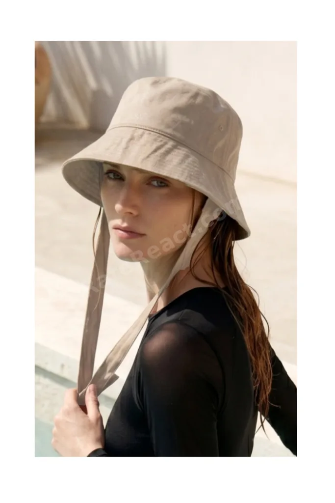 Bağlamalı Bucket Şapka