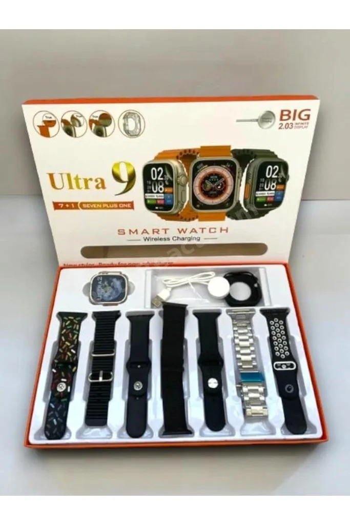 Watch9 7 Kordonlu Akıllı Saat