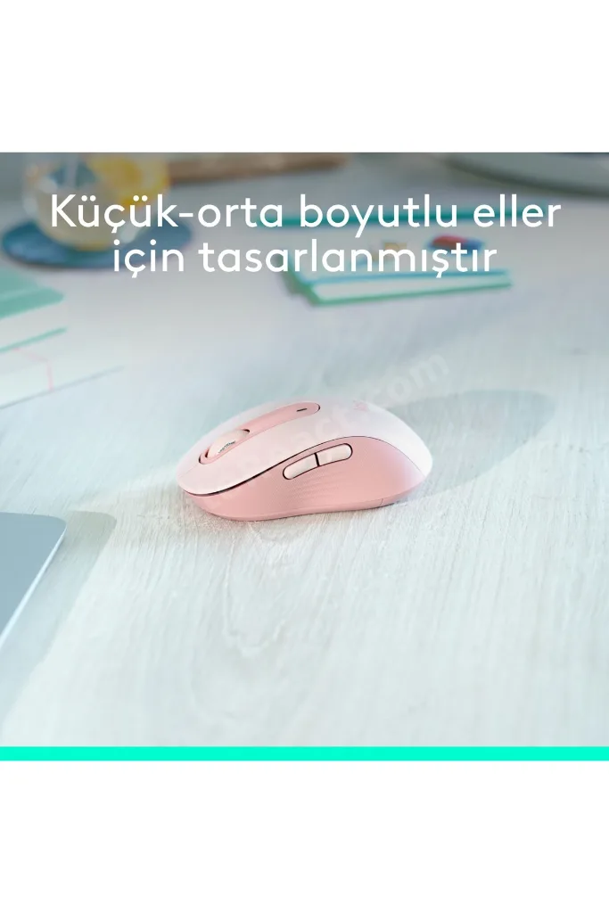 LOGİTECH M650 SİGNATURE KABLOSUZ MOUSE GÜL 910-006254
