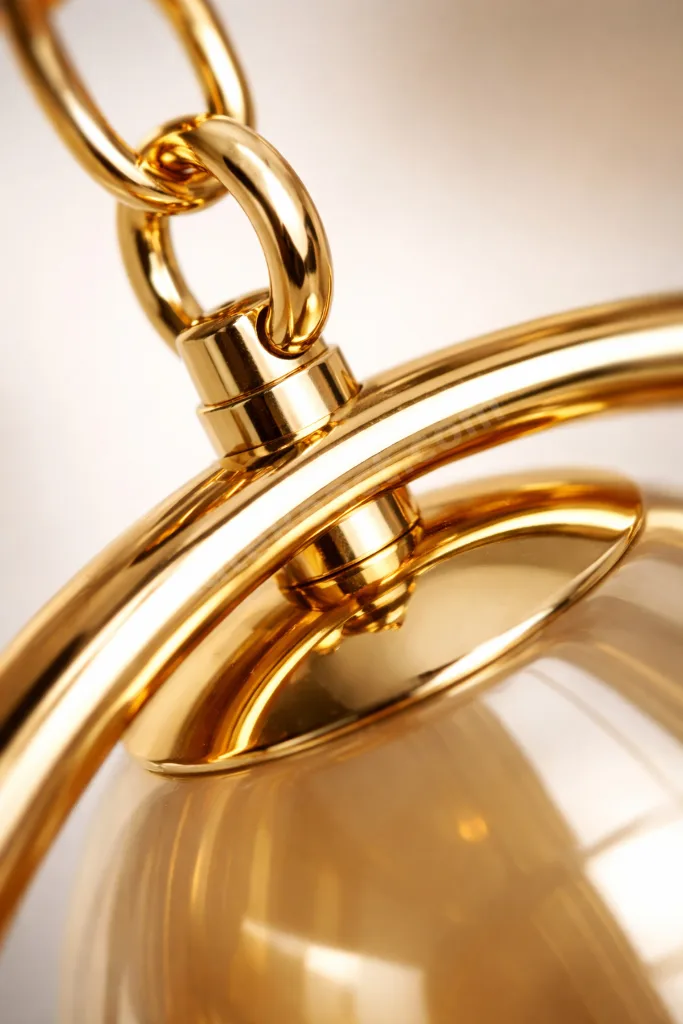 Metal Premium Gold Raven Avize
