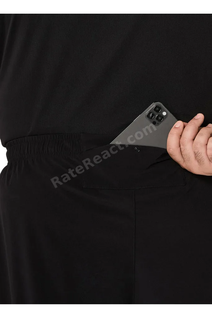 2011D229-001 SILVER WOVEN PAN Siyah Erkek Sweatpant
