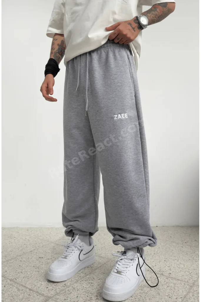 Nakışlı Yazlık Kumaş Ayarlanabilir Paça Baggy Premium Eşofman Altı