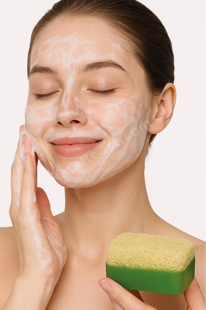 Doğal Kabak Lifli Aloe Vera Sabunu 120 Gr