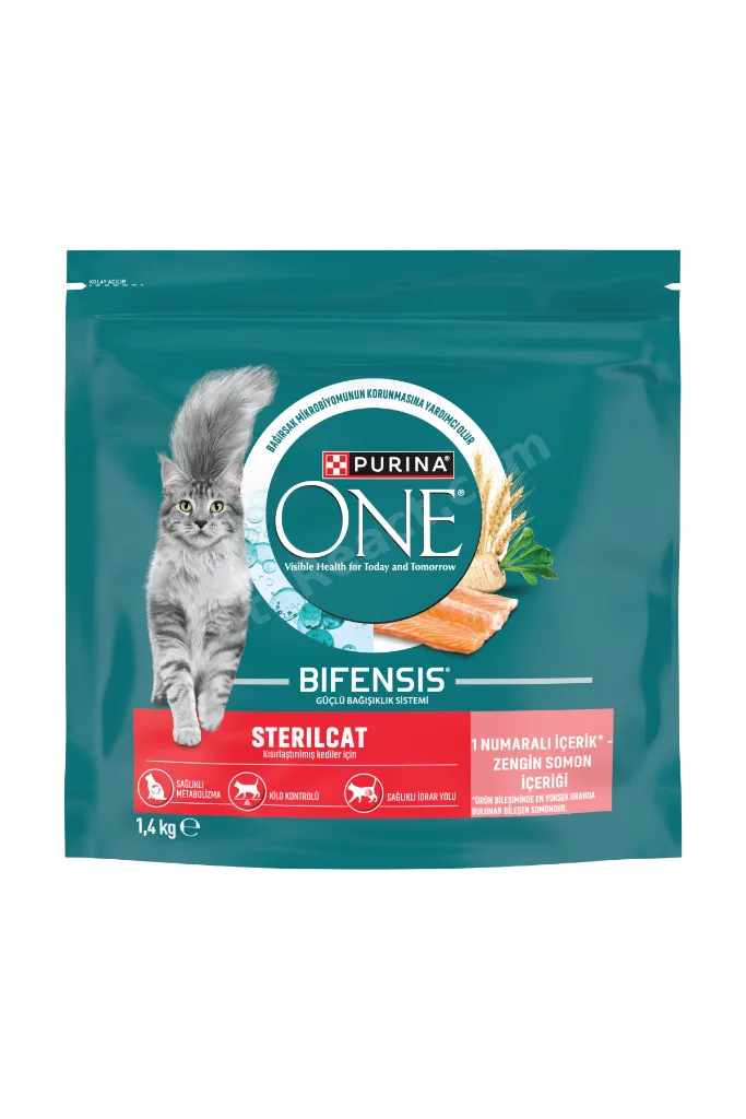 Somonlu Kısırlaştırılmış Kedi Maması 1,4 Kg