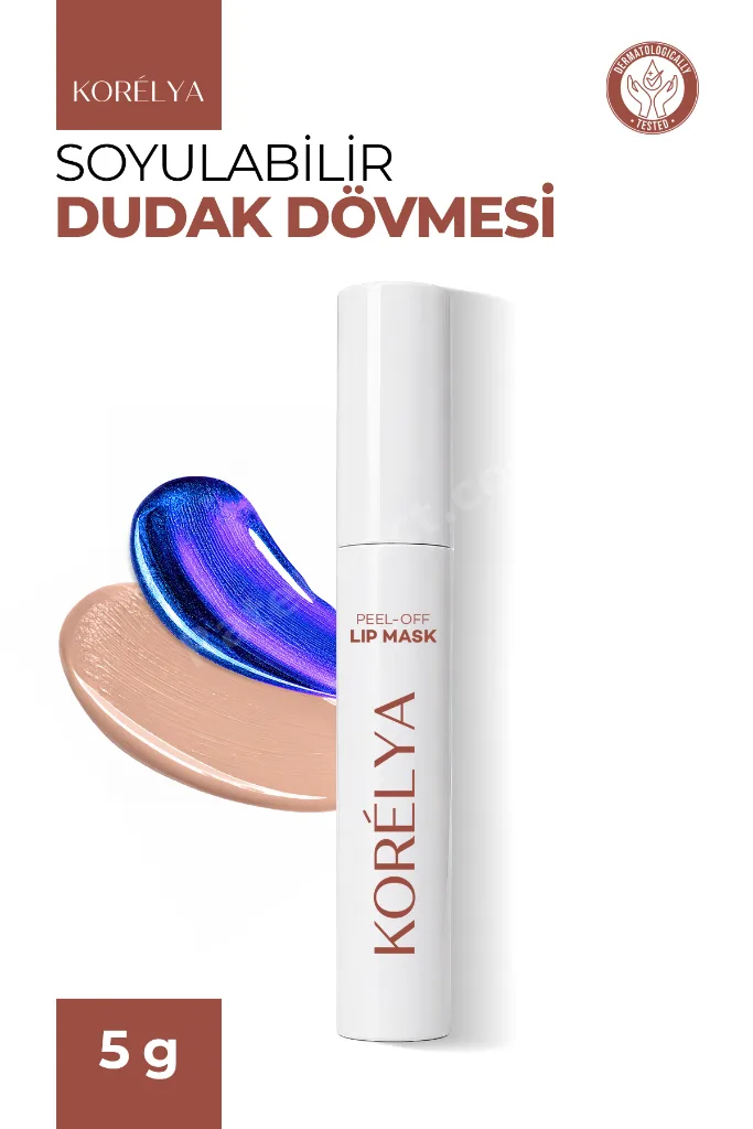 Soyulabilir Dudak Dövmesi 5 g | Doğal Kahve