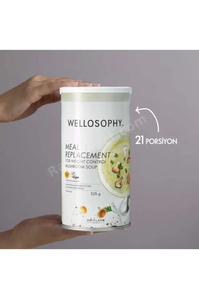 Wellosophy İçin Öğün Yerini Alan Gıda Mantar Çorbası