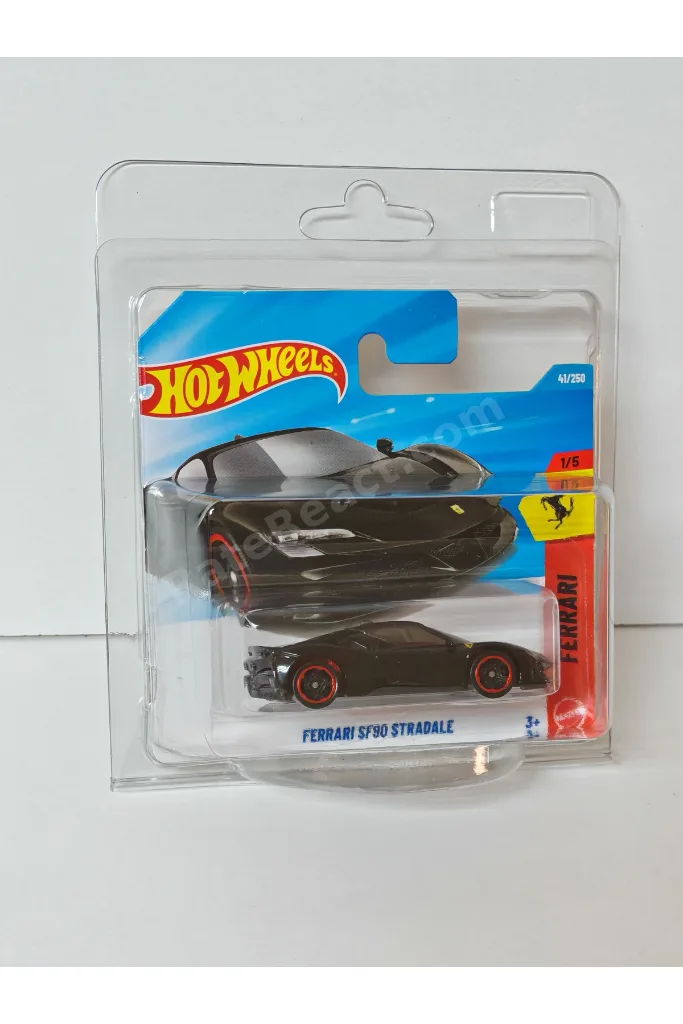 FERRARİ SERİSİ - FERRARİ SF90 STRADALE MODEL ARABA (KORUMA KABI İLE BİRLİKTE)