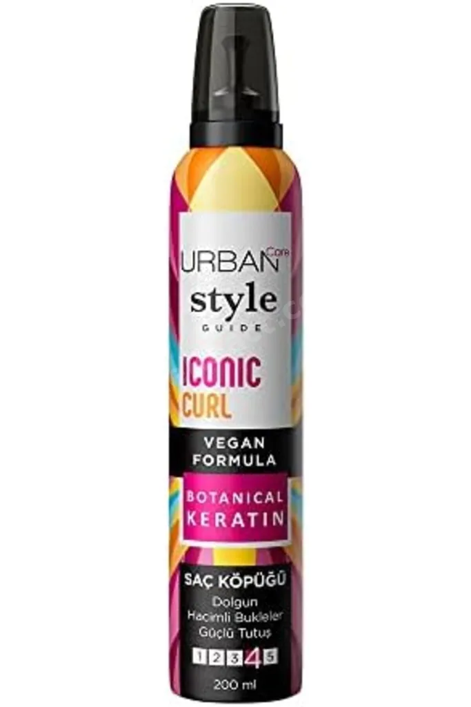 Style Guide Curl Hacimli Bukleler Sağlayan Saç Köpüğü- Güçlü Tutuş 200 ml- Vegan 1219822