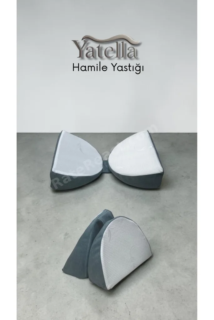 Çok Fonksiyonlu Hamile Yastığı - Katlanabilir,Ayarlanabilir,Sırt ve Bel Destekli