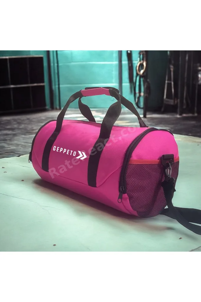 Unisex Fitness Silindir Spor Çantası