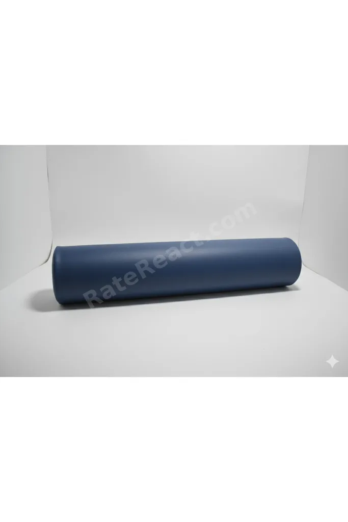Spor Salonu Yer Minderi Silindir Pozisyon Rehabilitasyon Minderi 15x30 Cm Mavi