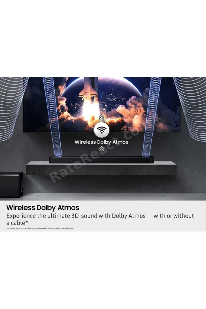 HW-QS700F/TK 345 W Ev Sinema Sistemi SoundBar