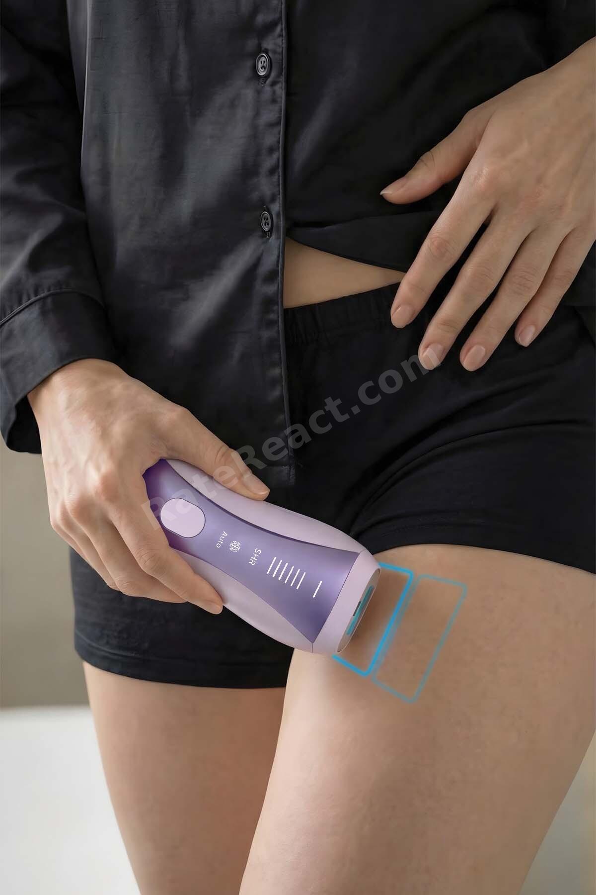 Ipl Lazer Epilasyon Aleti Sapphire Buz Başlık Seri Atış ve Cilt Tanıma KEP-6842