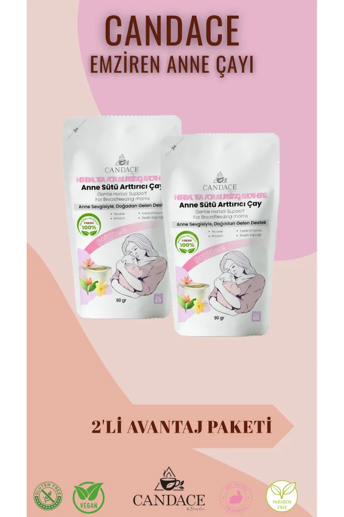 Emziren Anneler İçin Süt Arttırıcı Bitki Çayı 2'li Paket