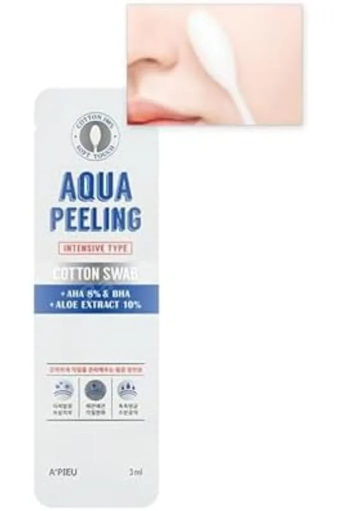 Yüzde Yüz Pamuk Peeling Çubuğu Yoğun Aqua Peeling Swab 1219822