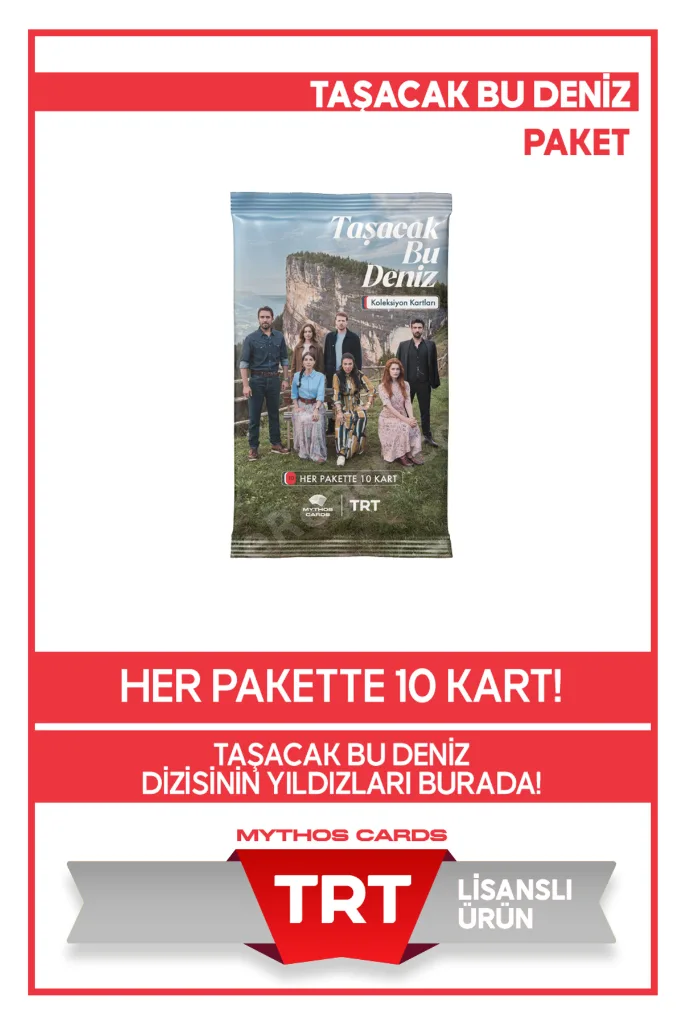 TAŞACAK BU DENİZ KOLEKSİYON KARTLARI - PAKET