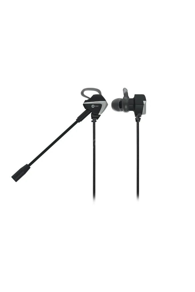 Ht105 Kablolu 3.5mm Jacklı Çıkartılabilir Mikrofonlu Kulak Içi Gaming Kulaklık Siyah
