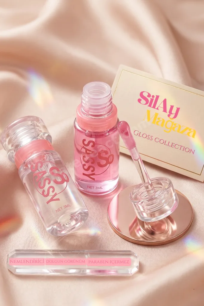 Meyve Kokulu Dudak Parlatıcısı 3 ML - E Vitaminli Nemlendirici Gloss - Parlak ve Hafif Yapılı Lip Gloss