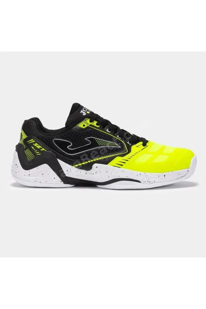 Set Siyah Toprak Kort Erkek Tenis Ayakkabısı TSETS2531C