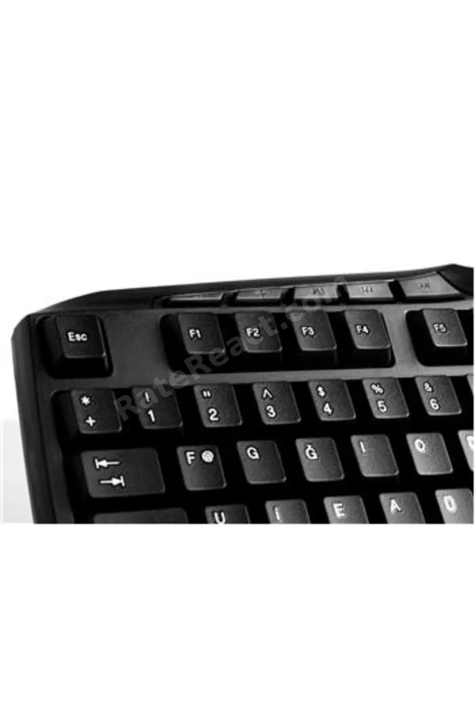 KB-250U Siyah F Usb Kablolu Multimedya 113 Tuşlu Klavye