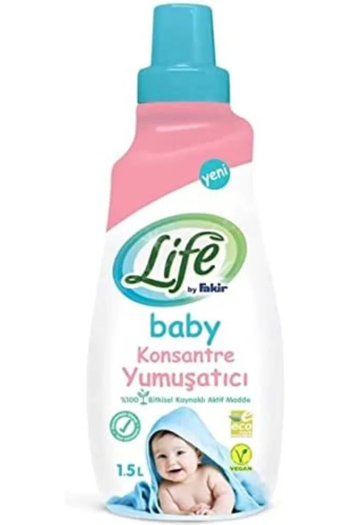 TTKTEKNOLOJİ Life Baby Bitkisel Konsantre Yumuşatıcı - 1500 ml (60 yıkama) TTKTEKNOLOJİ 2026 395519