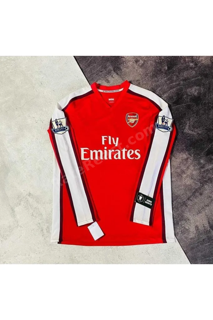 Arsenal 2008/09 Sezonu İç Saha Uzun kollu Nostalji Forması