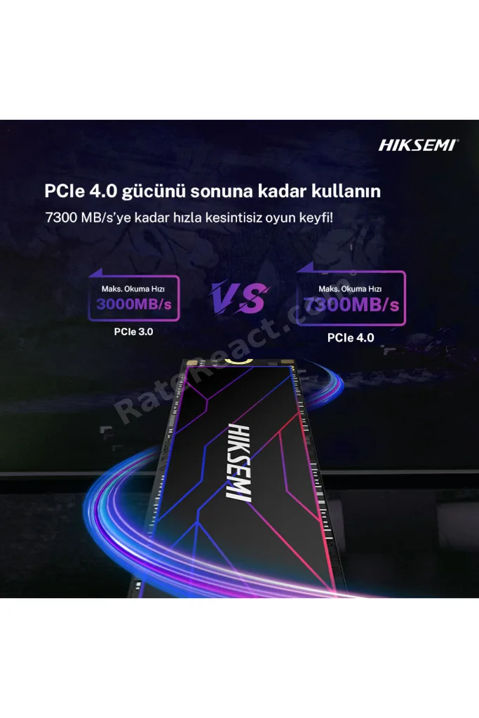 Future Lite 512GB SSD, PCle Gen 4x4, NVMe, 6320MB/s Okuma Hızı, 3111MB/s Yazma Hızı