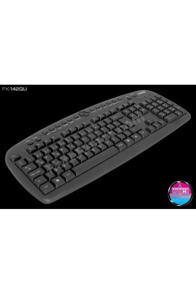FRISBY FK-142QU USB Q TR MM SİYAH KABLOLU KLAVYE