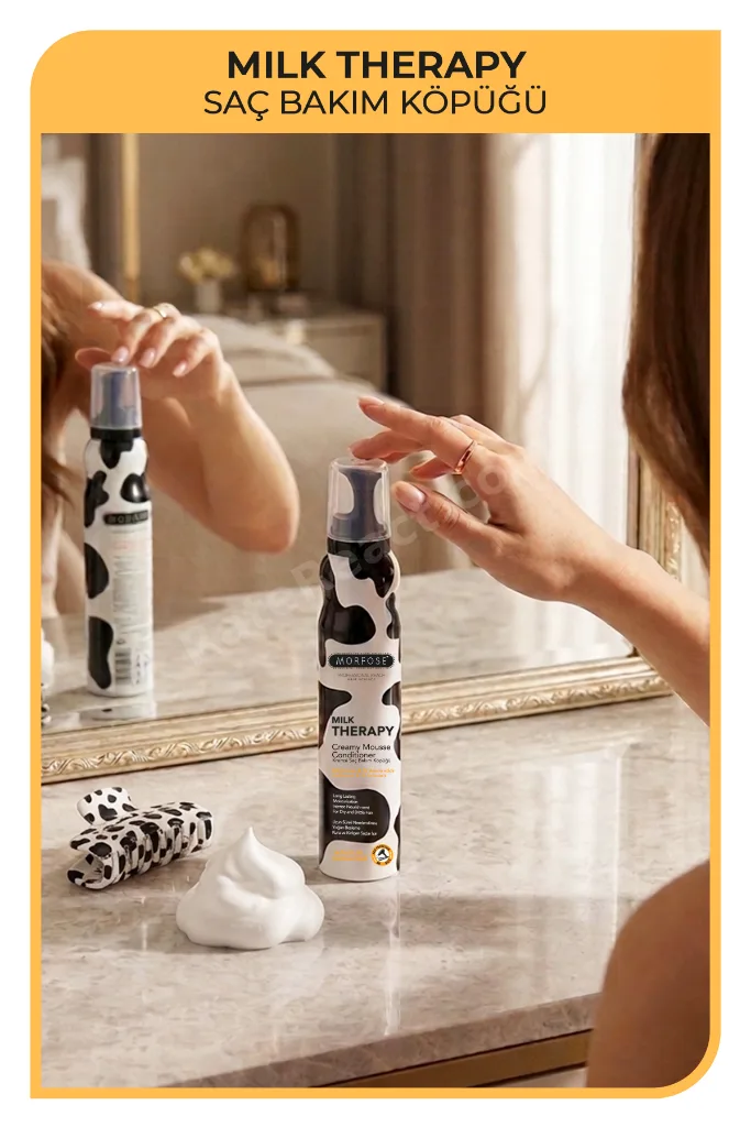 Milk Therapy Köpük 200 ml - Kolay Şekillendirme, Nemlendirme