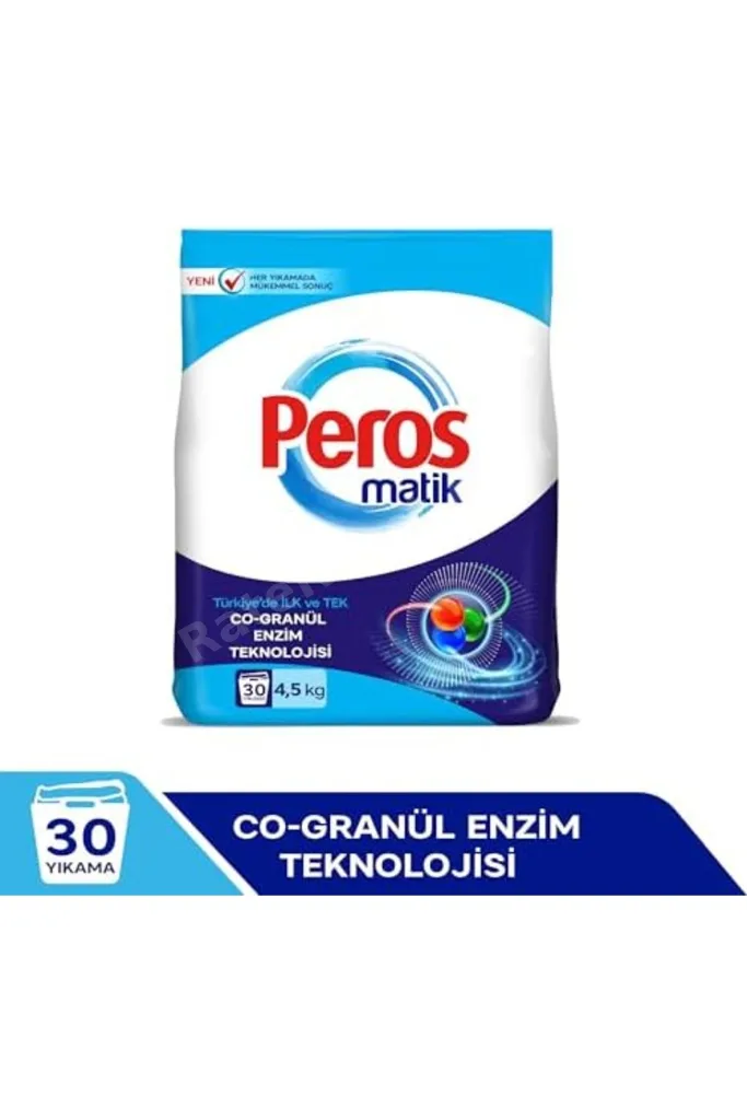 TTKTEKNOLOJİ Peros Toz Çamaşır Deterjanı Göz Alıcı Beyazlar 4500 G TTKTEKNOLOJİ 2026 395519