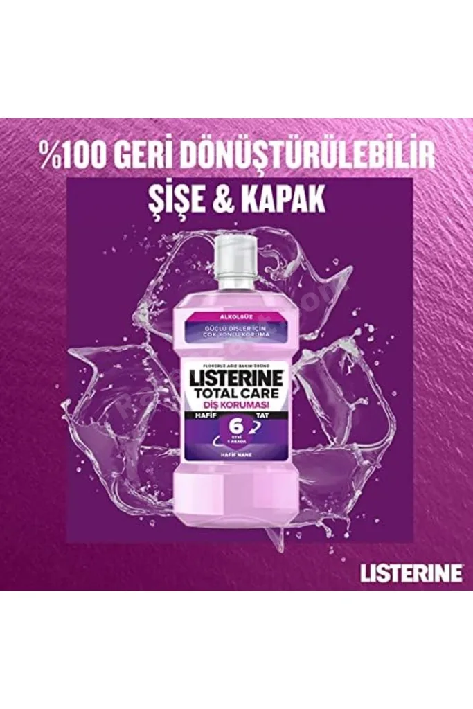 TTKTEKNOLOJİ Total Care Hafif Naneli Florürlü Günlük Ağız Bakım Ürünü (1 x 500 mL) TTKTEKNOLOJİ 2026