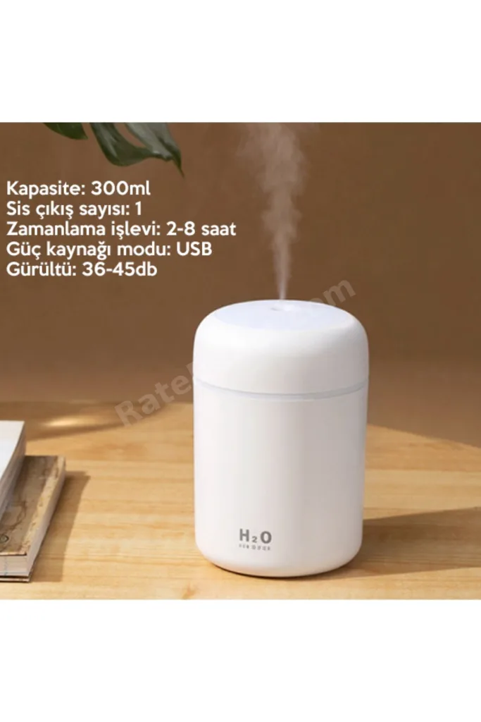 Ultrasonik Hava Nemlendirici Buhar Makinası Bebek Çocuk Odaları için humidifer 7 renk rgb ışıklı