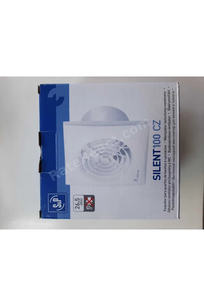 Silent 100 Cz Sessiz Banyo Fanı