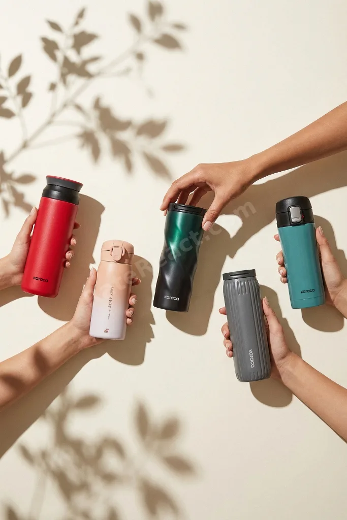 Rimo Sızdırmaz Çelik Termos 600 ml Antrasit