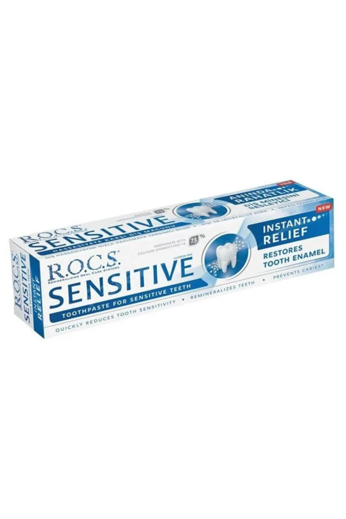 Rocs Sensitive Repair Whitening Diş Macunu Onarım Beyazlatma (florürsüz) 75ml