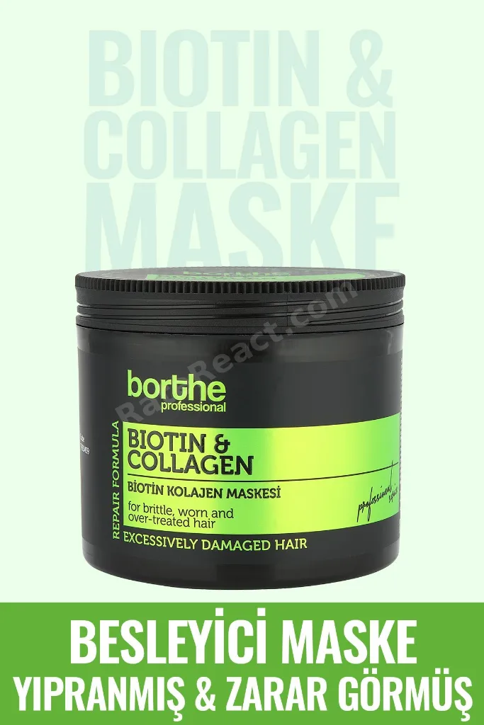 Biotin Collagen Saç Maskesi 500ml.