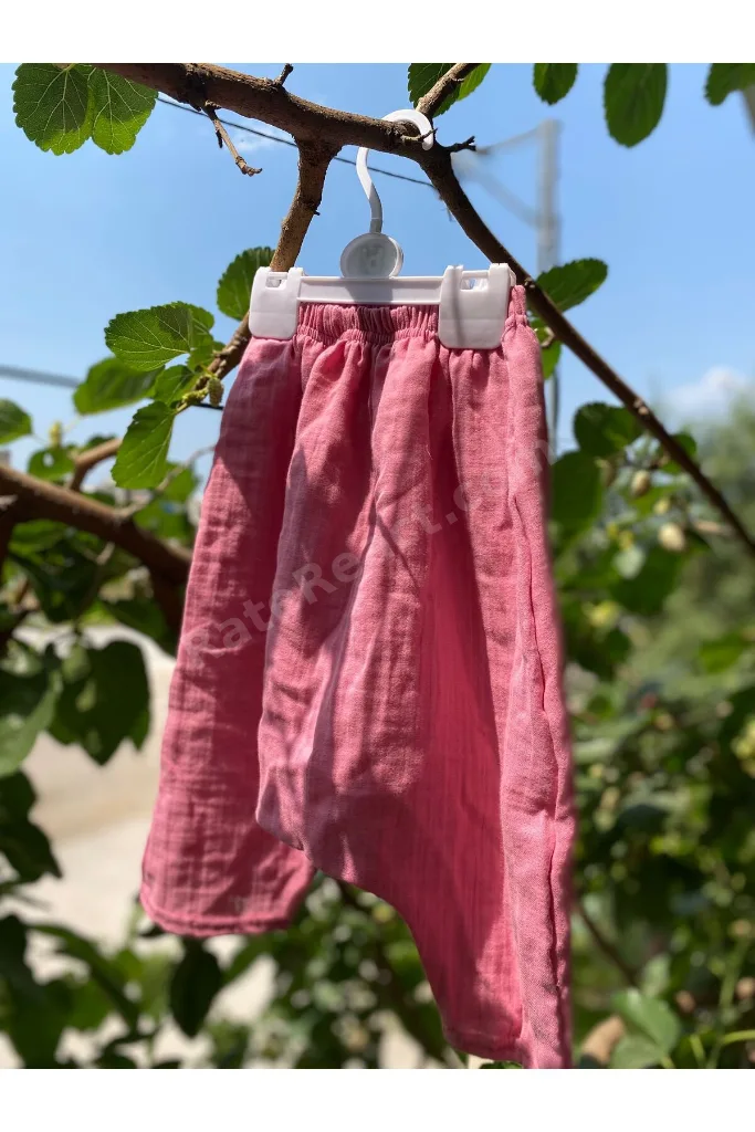 Müslin Unisex Şalvar