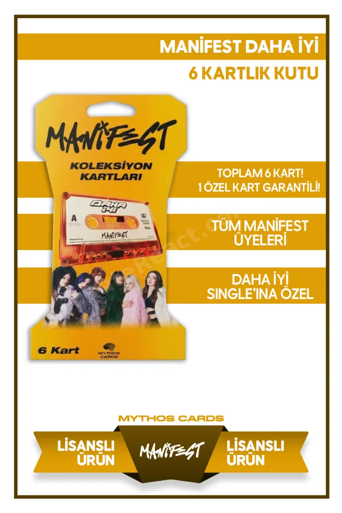 MANİFEST KOLEKSİYON KARTLARI – DAHA İYİ SERİSİ