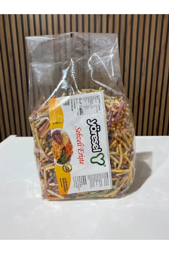 SEBZELİ ERİŞTE 500GR