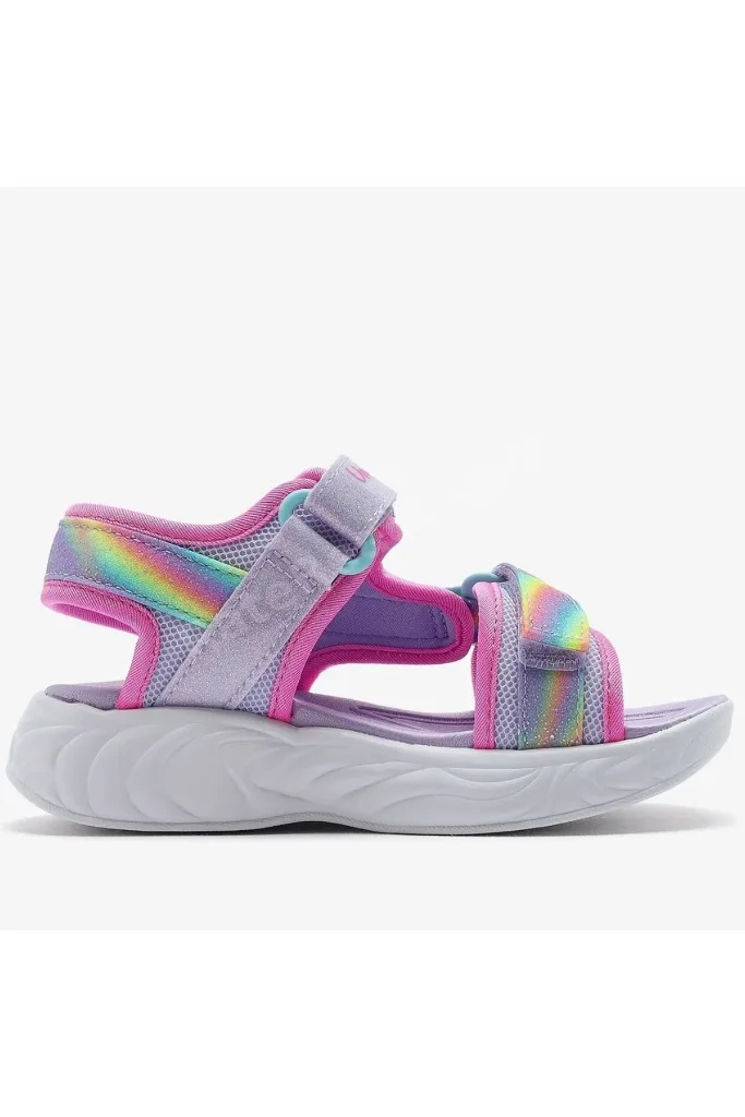 Unicorn Dreams 303107L Işıklı Ortopedik Çocuk Sandalet MOR