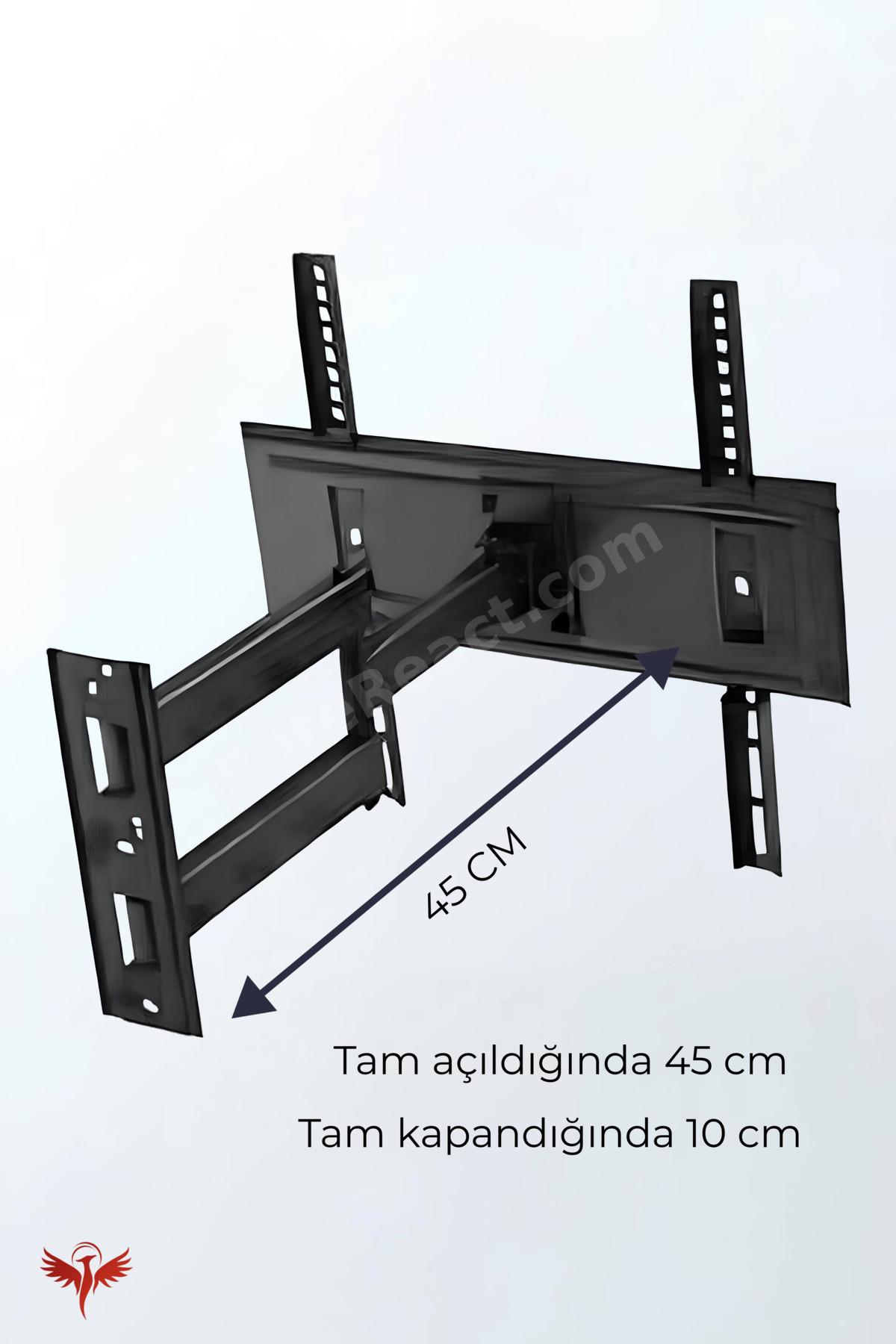58 İNÇ ASKI APARATI HAREKETLİ (147 EKRAN) Tüm Marka ve modellerle uyumludur.