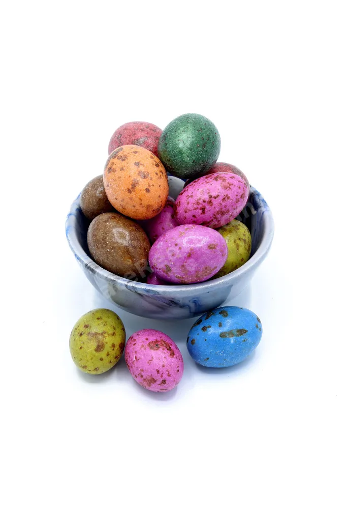 MARDİN ÇEŞİTLİ SÜRPRİZ MEYVELİ ÇİKOLATALI BILDIRCIN YUMURTASI DRAJE 250 GR (HEDİYELİK DOYPACK)