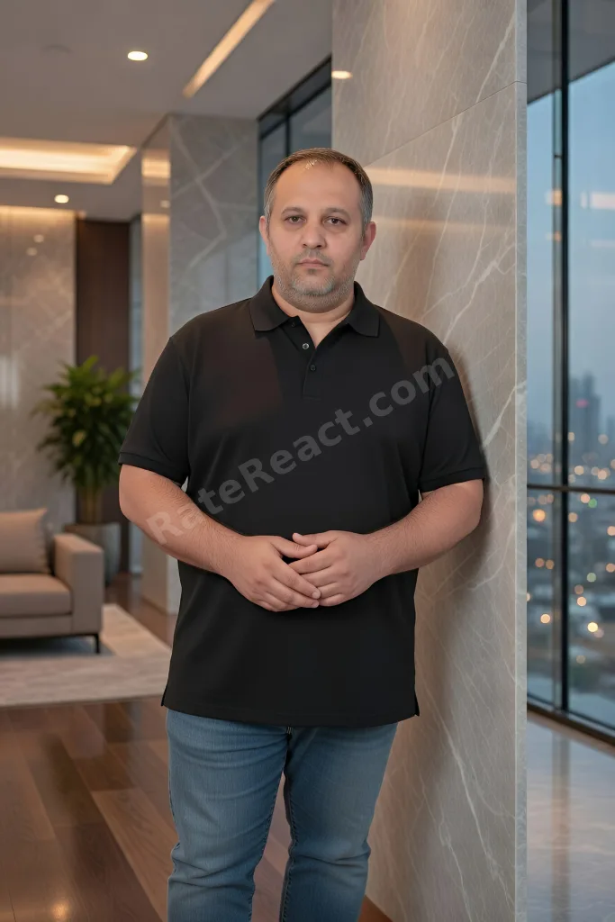 Büyük Beden Unisex POLO YAKA T-Shirt