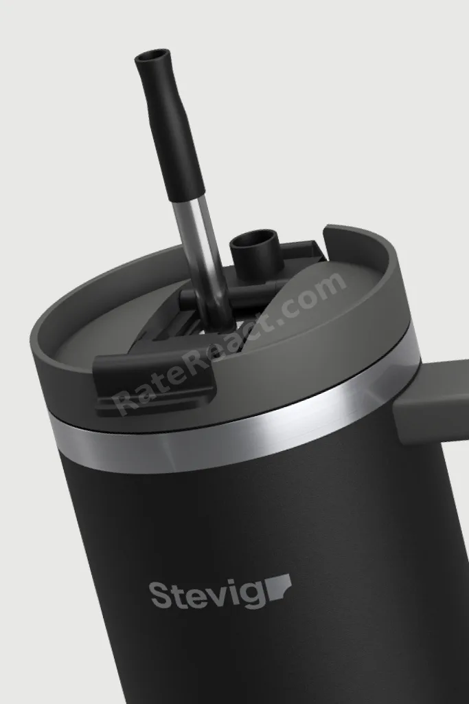 2 Moods Tuck-in Tumbler Sızdırmaz Çelik Termos 900 ML Black ST-236
