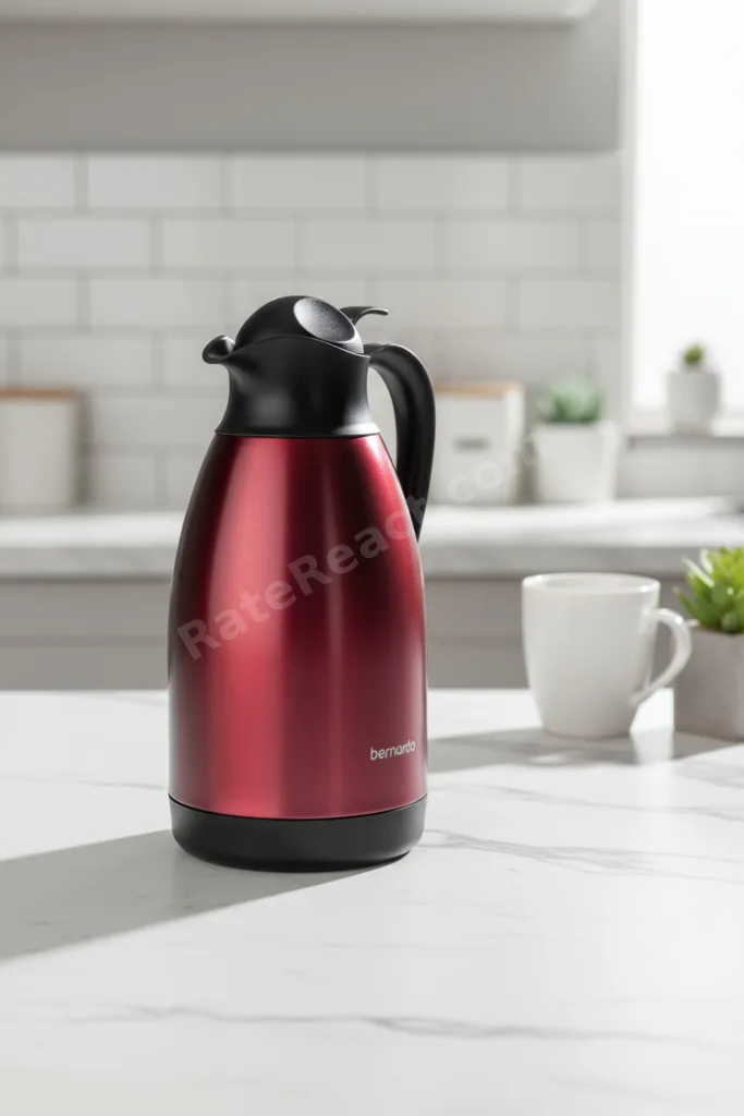 Grandio Çelik Termos Bordo 2 Litre