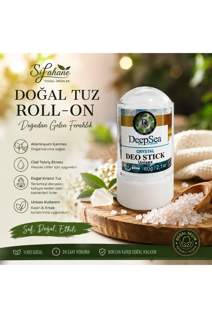 Doğal Tuz roll-on