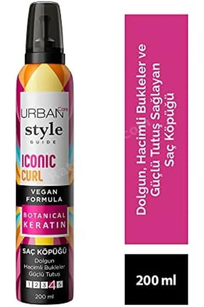 Style Guide Curl Hacimli Bukleler Sağlayan Saç Köpüğü- Güçlü Tutuş 200 ml- Vegan 1219822