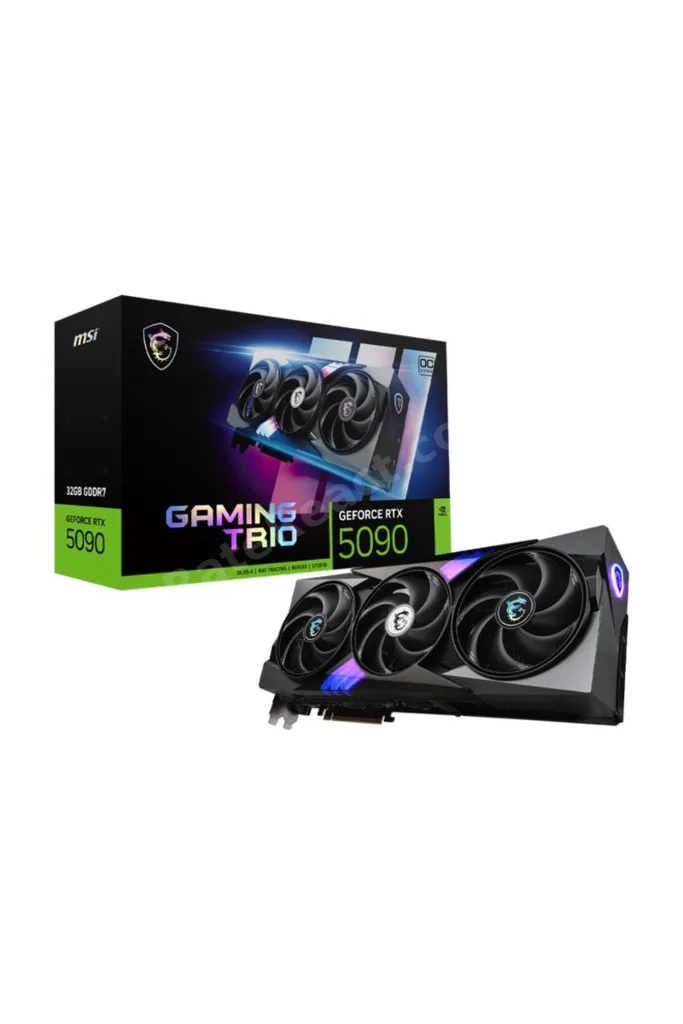 MSI GEFORCE RTX5090 32G GAMING TRIO OC 32GB GDRR7 512BIT 1XHDMI 3XDP EKRAN KARTI